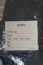 wtaps winsor jacket nylon tussah supplex ダブルタップス ウィンザー ジャケット ナイロン タッサー サプレックス small S navy ネイビー_画像5