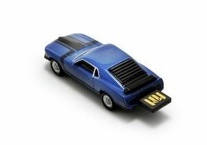 mustang boss302 blue USB memory 8GB Mustang Ame car The Fast and The Furious muscle car in present 