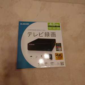 ELECOM エレコム 外付けハードディスク 4TB ELD-FTV040UBK 外付けHDD ハードディスク