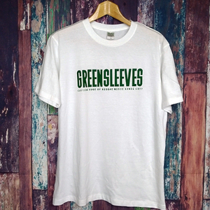 送込　Greensleeves　UK　Reggae　半袖Tシャツ　白　2XLサイズ 