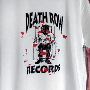 送込　Death Row Records　Dr. Dre　デス ロウ レコード　半袖Tシャツ　白　2XLサイズ