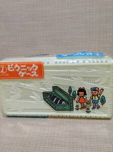 * Showa Retro *izmi seal picnic case leisure lunch box, lunch case rice ball onigiri, sandwich . eyes, ventilation 