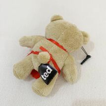 ted(エプロン) マスコットストラップ「ted」★高さ約10cm〈K9_画像2