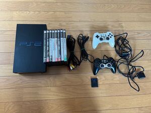 プレイステーション2(SCPH -30000)本体ゲーム ゲームソフト8本