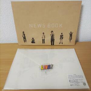 NEWS BOOKポストカードLIVE! LIVE! LIVE! NEWS DOME PARTY 2010山下智久テゴマス増田貴久ジャニーズpost card & MESSAGE & STICKER手越祐也