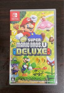 新品未開封 シュリンク付き NewスーパーマリオブラザーズU Switch ソフト