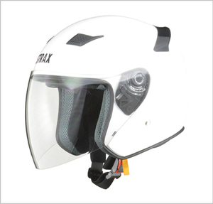 ジェットヘルメット　STRAX SJ-8　ホワイト　LL(61～62cm未満)サイズ　SJ-8-WH-LL リード工業