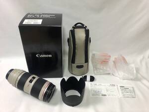 CANON EF70-200mm F2.8L IS II USM キヤノン キャノン Lレンズ Ⅱ元箱付き 付属完備