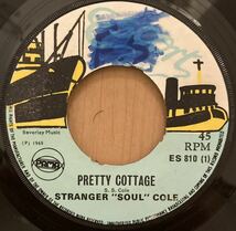 キラーアーリーレゲエ！ Stranger Soul Cole - Pretty Cottage / To Me / killer early reggae skins_画像1