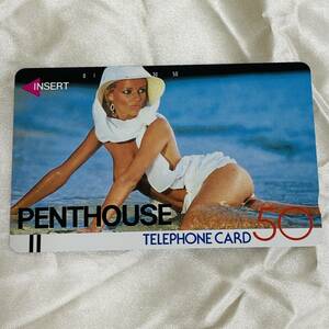 SK テレカ PENTHOUSE 未使用 テレホンカード 50度数　ペントハウス　外国人女性