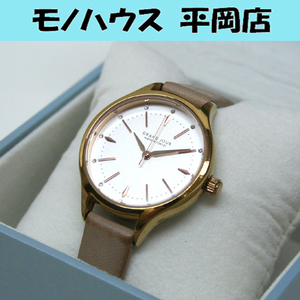 動作確認済み GRAND JOUR レディース 腕時計 MJ-GJQA01-BE 3針 クオーツ ラウンド グランジュール MADE IN TOKYO 化粧箱付き 札幌市