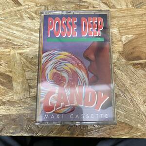 シHIPHOP,R&B POSSE DEEP - CANDY アルバム,INDIE TAPE 中古品