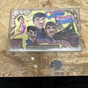 シHIPHOP,R&B QUAD FORCE - FEEL THE REAL BASS アルバム,名作!!! TAPE 中古品