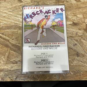 シPOPS,ROCK RICHARD'S FIRECRACKER RICHARD AND WILLIE RARE,INDIE TAPE 中古品