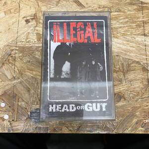 シHIPHOP,R&B ILLEGAL - HEAD OR GUT シングル,名曲! TAPE 中古品