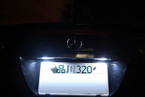 メルセデス ベンツ CLクラス W215 LED ナンバー灯 2個 1セット