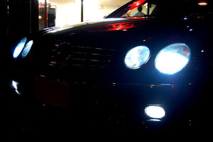 メルセデス ベンツ CLクラス W215 LED ポジション灯 2個 1セット 純正 交換