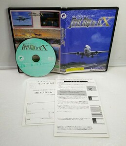 【同梱OK】 Microsoft Flight Simulator X / First Step for FSX / アドオン / 追加ソフト / リアルアドオンシリーズ 1