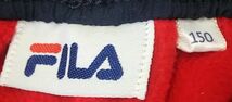 ★FILA*サイズ150*厚手パンツ*裏フリースパンツ*ウィンドブレーカーパンツ*フィラ*キッズ*ネイビー*防寒*秋冬*　＃3187_画像3