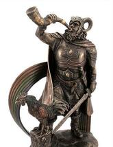 北欧神 ハイムダール ブロンズ風彫像 高さ約26ｃｍ/ パガン スカンジナビア ゲームオブスローンズ（輸入品_画像2