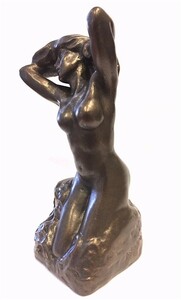 ロダン作 - トワレ・ド・ヴィーナス（ビーナス） ブロンズ風 彫像 彫刻// 近代彫刻の父 カミーユ 地獄の門(輸入品