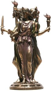 hekate- old fee Greece magic. woman god image bronze manner carving image /.. woman god woman .... guardian .. .. person ( imported goods 