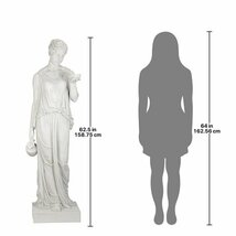 デザイン・トスカノ製 トルバルセン作 ヘーベー 青春の女神 ギリシャ神話 大理石風 大型彫像（輸入品_画像7