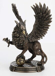  Celt узор. основа легенда. ga-ti Anne * Gris phone ( griffin ) гравюра изображение resin * литье * bronze способ скульптура ( импортные товары 