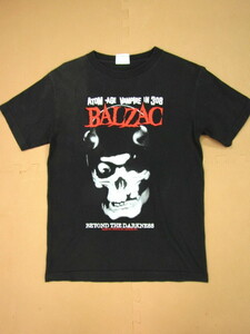 N520＊バルザック Tシャツ BALZAC ATOM-AGE VAMPIRE IN 308　パンク　ロック　ハードコア　ホラー