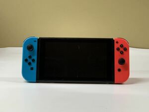 Nintendo Switch ニンテンドースイッチ 本体　HAC-001 ネオンブルー/ネオンレッド 現状品　(60s)