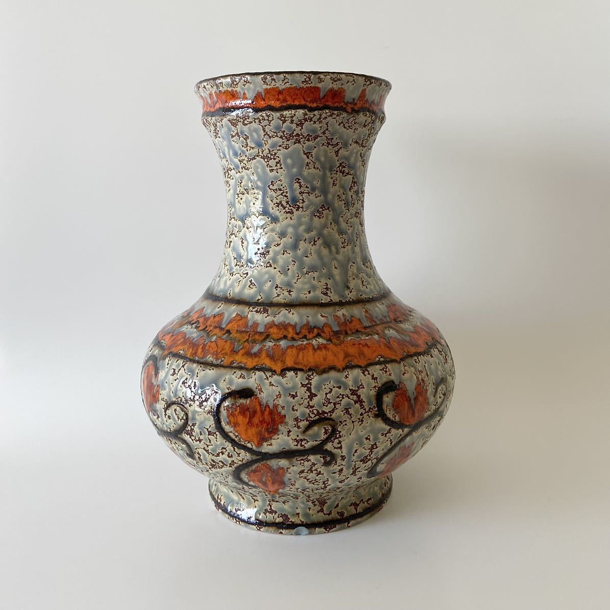 一輪挿し Fat #38 西ドイツ製 Keramik ファットラバ 1960年代 オブジェ 花瓶 Lava ヴィンテージ ミッドセンチュリー 花器  Uebelacker - www.esyav.com
