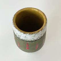 西ドイツ製 1970年代 Jasba Fat Lava ファットラバ ミッドセンチュリー ヴィンテージ 花瓶 花器 オブジェ 一輪挿し #43_画像5