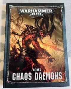 【洋書】 ウォーハンマー40000 WARHAMMER / Codex: Chaos Daemons