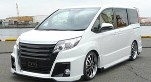 エムズスピード ノア ZRR80 フロントハーフスポイラー 2色塗り分け塗装 3173-1111 M'z SPEED GRACE LINE グレースライン