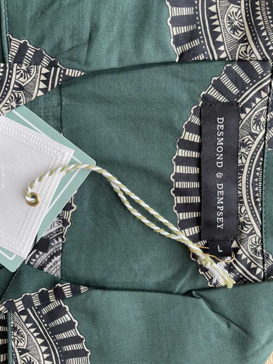 新品 DESMOND & DEMPSEY 長袖シャツ 新品 DESMOND & DEMPSEY 長袖シャツ