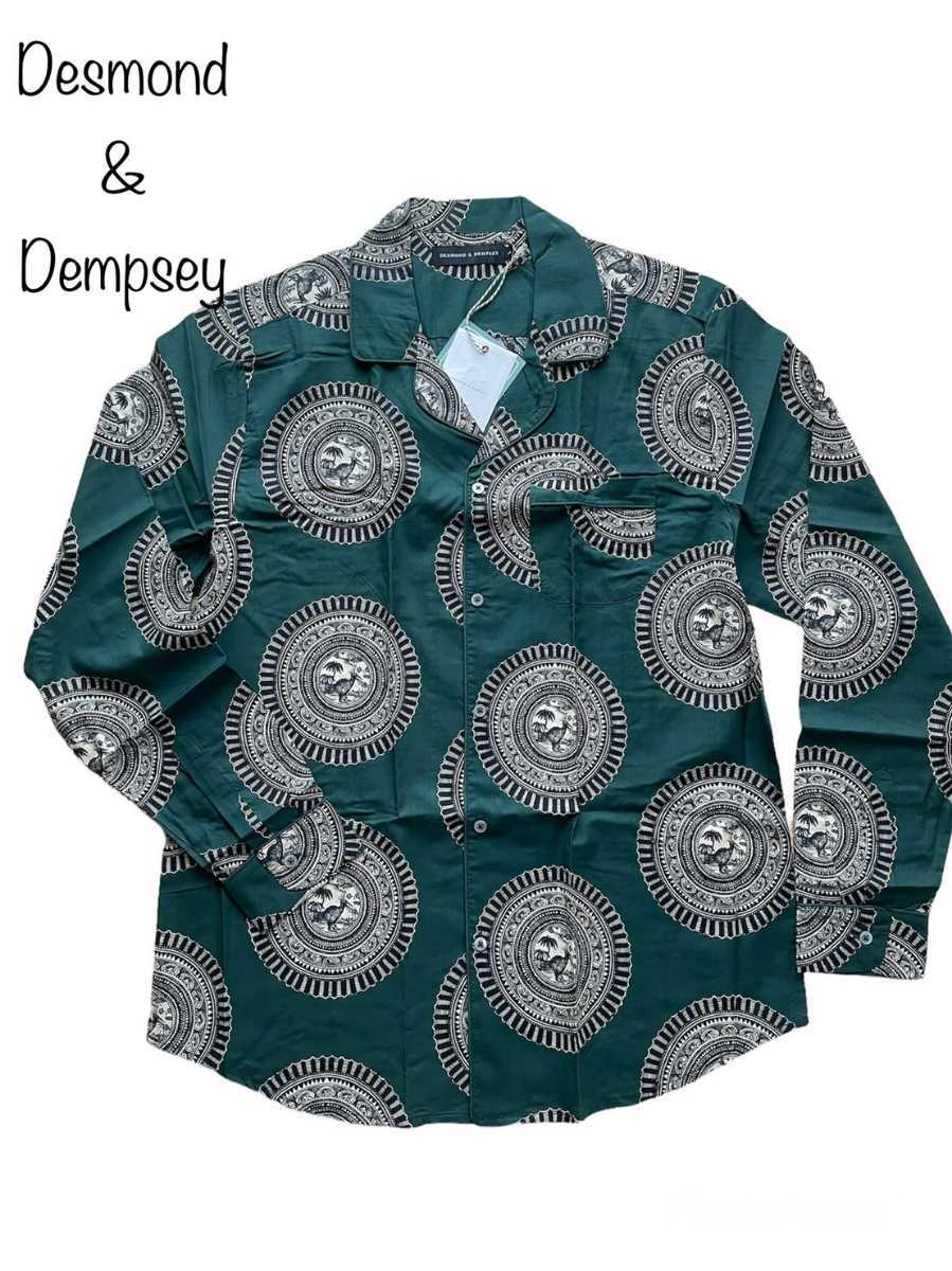 新品 DESMOND & DEMPSEY 長袖シャツ