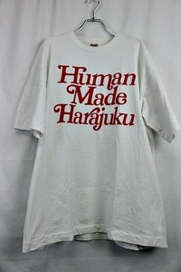 J652　日本製　HUMAN MADE ヒューマンメイド×GIRLS DON'T CRY　ヴェルディ　VERDY　原宿オープン　Tシャツ　XL　