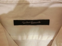 未着用 レディース URBAN RESEARCH アーバンリサーチ ロールアップシャツ Mサイズ 日本製 新品 未使用 半袖シャツ 長袖シャツ WOMEN 女性用_画像4