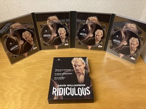 【送料込み】デビッドウィリアムソンの集大成！4枚組DVD「Ridiculous」（日本語字幕有り）（定価約20000円）