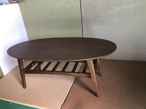 家具WD■910820■リビングテーブル　emo Living Table(surf)　ローテーブル■福岡大川出荷/展示品