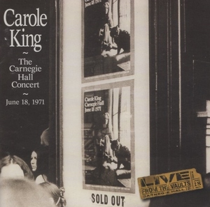 キャロル・キング CAROLE KING / カーネギー・ホール・コンサート THE CARNEGIE HALL CONCERT / 1997.01.01 / ライヴアルバム / ESCA-7645