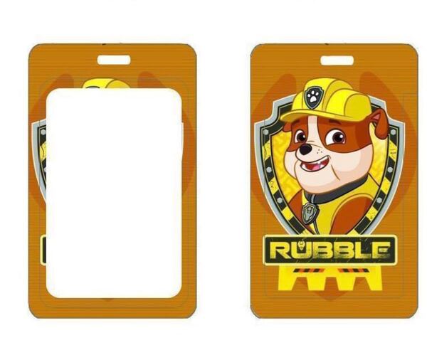 新品 パウパトロール カードケース 定期入れ パスケース ラブル