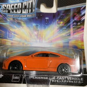 WELLY SPEED CITY レクサス RC-F ライセンスダイキャストカー トミカサイズHot Wheels マッチボックスマテル ミニカーLEXUS