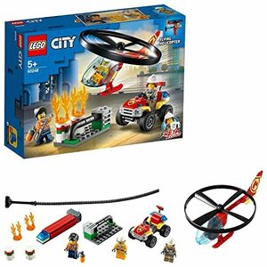 レゴ(LEGO) シティ 消防ヘリコプター フライングヘリコプター 60248 ブロック おもちゃ 男の子