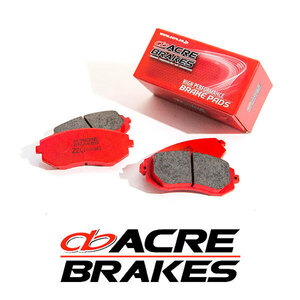 ACRE アクレ ブレーキパッド ZZC フロント用 ロードスター ND5RC H27.5～ FR NR-A共通 1.5L Brembo除く