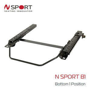 N SPORT シートレール 左席用 B1タイプ ヴェゼル RV3 RV4 RV5 RV6 スーパーローモデル (北海道・沖縄・離島は送料別途)の画像1