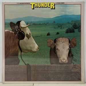 HR/THUNDER/ HEADPHONES FOR COWS (LP) US ORIGINAL シュリンク付き (g141)