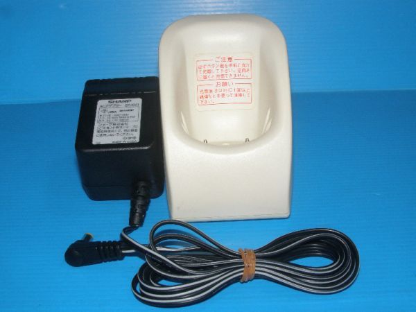 動作品】☆SHARP CJ-KV73用充電器+ACアダプタ(EP-KM3) (送料:510円