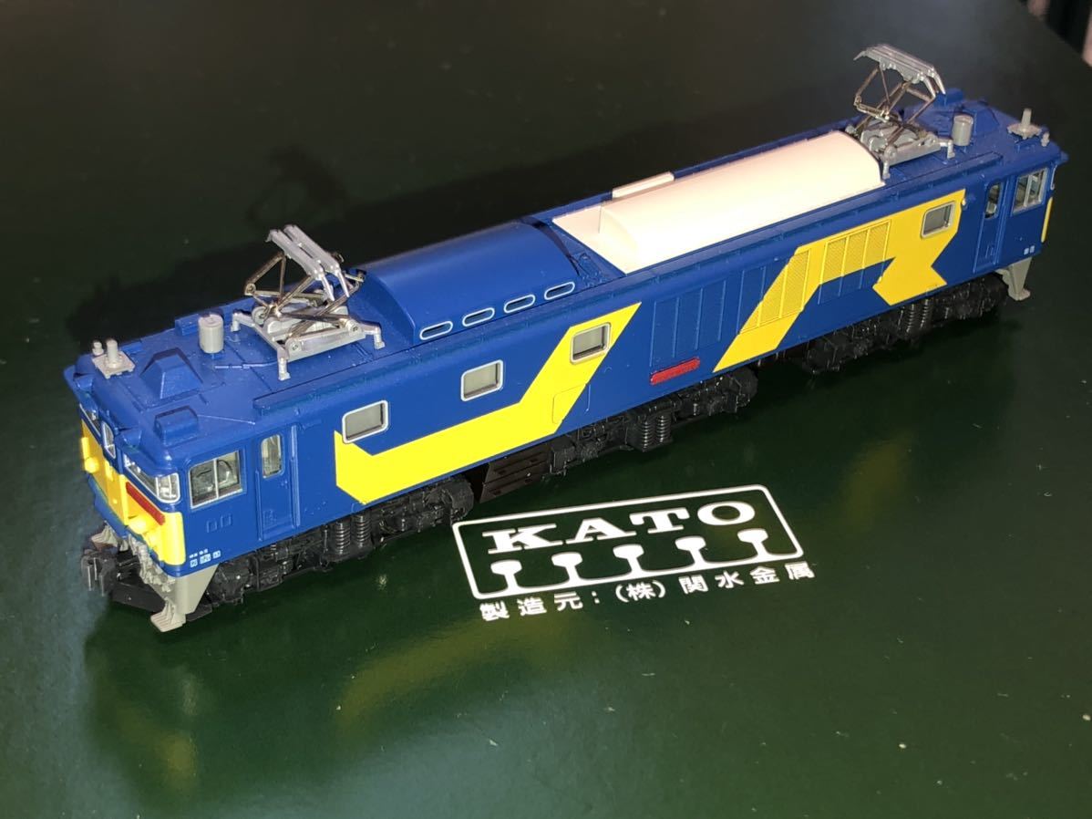 都内でカトー EF64 1010 KATO 極上中古品 JR貨物試験塗装鉄道模型 