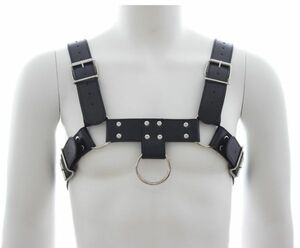 . bundle .bo vintage Harness sexy . front jpy men's Dance man metal cosplay tool 